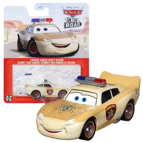 Mattel Fahrzeuge Racing Style | Disney Cars | Die Cast 1:55 Auto, Typ:Lightning Deputy von Mattel