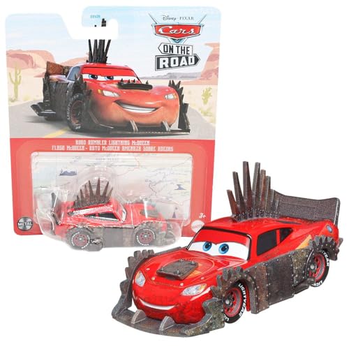 Mattel Fahrzeuge Racing Style | Disney Cars | Die Cast 1:55 Auto, Typ:Lightning Road Rumbler von Mattel