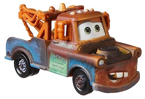 Mattel Fahrzeuge Racing Style | Disney Cars | Die Cast 1:55 Auto, Typ:Mater Hook von Mattel