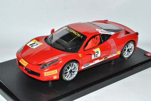 Mattel Ferrari 458 Coupe Challenge Rot No 12 Ab 2009 1/18 Hot Wheels Modell Auto mit individiuellem Wunschkennzeichen Mattel Ferrari 458 Coupe Challenge Rot No 12 Ab 2009 1/18 Hot Wheels Modell Auto mit individiuellem Wunschkennzeichen von Mattel