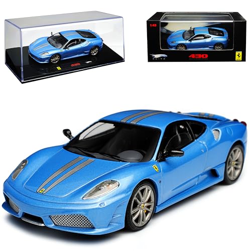 Mattel Ferrari F430 F 430 Scuderia Metallic Blau 1/43 Hot Wheels Modellauto Modell Auto Mattel Ferrari F430 F 430 Scuderia Metallic Blau 1/43 Hot Wheels Modellauto Modell Auto von Mattel
