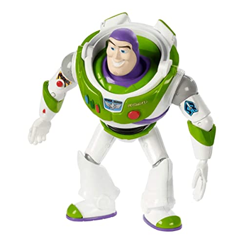 Disney Pixar Toy Story GDP69 - Buzz Lightyear Figur, 18 cm, Spielzeug Actionfigur, tolles Geschenk für Sammler und Kinder ab 3 Jahren von Toy Story
