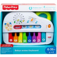 Fisher Price - Babys erstes Keyboard, Lernspielzeug, Baby Musik-Instrument von Mattel