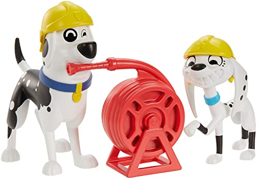 Mattel GBM38 - Disney Das Haus der 101 Dalmatiner Figuren, 2er-Pack Feuerwehreinsatz, Mehrfarbig von Mattel