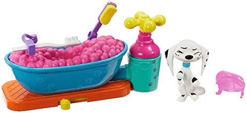 Mattel GBM47 Disney "Das Haus der 101 Dalmatiner" Bürstenbad, mehrfarbig von Mattel