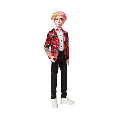 Mattel GKC89 - BTS Idol V Figur, K Pop Merch Spielzeug zum Sammeln, Mehrfarbig von Mattel