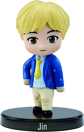 Mattel GKH76 - BTS Mini Vinyl Figur Jin, K-Pop Merch Spielzeug zum Sammeln, mehrfarbig von Mattel