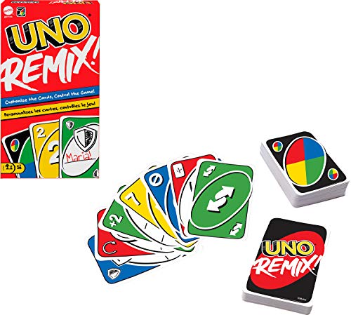 Mattel Games GXD71 - UNO® Remix Individuell gestaltbares Kartenspiel für Spieler ab 7 Jahren von Mattel Games