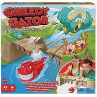 Kalle Krokofalle Spiel für Kinder, für 2 Spieler, Spaß für die ganze Familie und an Spieleabenden von Mattel GmbH