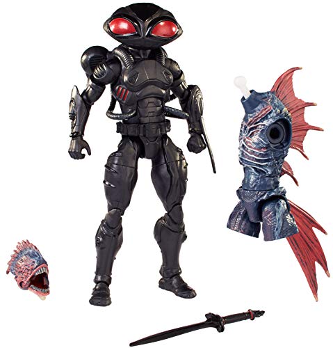 Mattel GmbH FXG89 DC Aquaman Multiverse Collector Figur, Black Manta, 15 cm von Mattel
