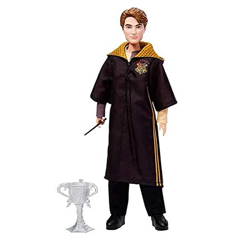 Mattel Harry Potter GKT96 - Trimagisches Turnier Cedric Diggory Sammlerpuppe, ca. 26 cm, mit Zauberstab und Trimagischem Pokal, Geschenk für Kinder ab 6 Jahren Mattel Harry Potter GKT96 - Trimagisches Turnier Cedric Diggory Sammlerpuppe, ca. 26 cm, mit Zauberstab und Trimagischem Pokal, Geschenk für Kinder ab 6 Jahren von Mattel