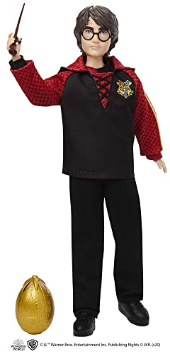 Mattel Harry Potter GKT97 - Trimagisches Turnier Harry Potter Sammlerpuppe, ca. 26 cm, mit Zauberstab und goldenem Ei Mattel Harry Potter GKT97 - Trimagisches Turnier Harry Potter Sammlerpuppe, ca. 26 cm, mit Zauberstab und goldenem Ei von Mattel