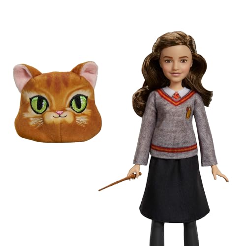 Mattel Harry Potter-Spielzeug, Spielset mit Vielsaft-Trank Hermine Granger-Puppe, typisches Hogwarts-Gewand, 13 Zubehörteile und Brausebomben, JGM21 Mattel Harry Potter-Spielzeug, Spielset mit Vielsaft-Trank Hermine Granger-Puppe, typisches Hogwarts-Gewand, 13 Zubehörteile und Brausebomben, JGM21 von Mattel