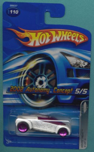Mattel Hot Wheels 2005 1:64 Scale White Heat 2002 Autonomy Concept 5/5 Die Cast Car #110 by Hot Wheels Mattel Hot Wheels 2005 1:64 Scale White Heat 2002 Autonomy Concept 5/5 Die Cast Car #110 by Hot Wheels von Mattel