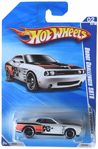 Mattel Hot Wheels Dodge Challenger srt8, HW Performance '10 2/10 [Weiß] 100/240 von Mattel