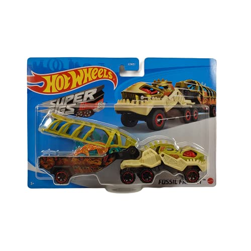 Mattel Hot Wheels Super Rigs Fossil Güterwagen inklusive Mattel Hot Wheels Super Rigs Fossil Güterwagen inklusive von Mattel