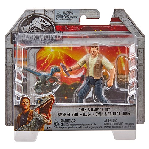 Mattel Jurassic World FMM01 - Figur Owen und Baby Blue, mehrfarbig Mattel Jurassic World FMM01 - Figur Owen und Baby Blue, mehrfarbig von Mattel