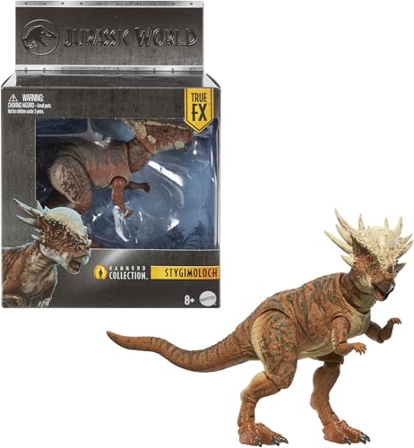 Mattel Jurassic World Hammond Collection mit Menschen- und Dinosaurier-Actionfigur, Atrociraptor Tiger, Premium-Film-Design Glasaugen & 14 Gelenkpunkte, JDJ10 Mattel Jurassic World Hammond Collection mit Menschen- und Dinosaurier-Actionfigur, Atrociraptor Tiger, Premium-Film-Design Glasaugen & 14 Gelenkpunkte, JDJ10 von Mattel