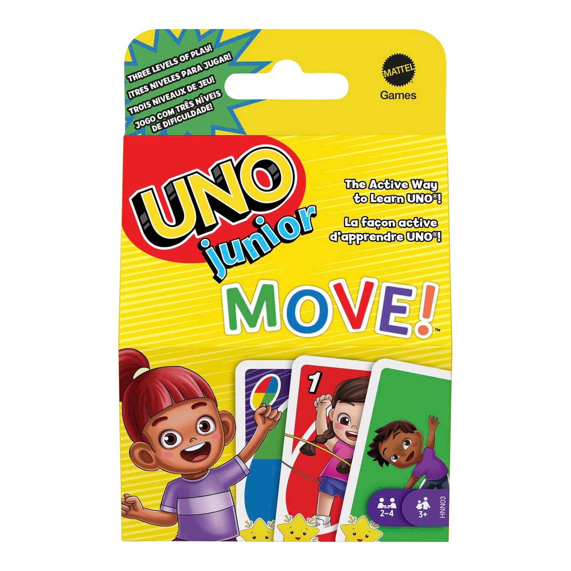 Mattel Kartenspiel UNO junior Move von Mattel