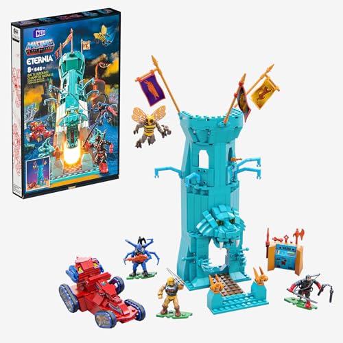 Mattel MEGA Masters of The Universe Eternia Battleground Spielzeug-Bauset, klein, HFF28 von Mattel