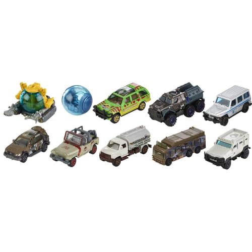 Mattel Matchbox FMW90 Jurassic World Die-Cast Sortiment Mattel Matchbox FMW90 Jurassic World Die-Cast Sortiment von Mattel