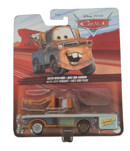 Mattel Mater mit Fahne Hook Cars 1:55 Die-cast Auto Metall HTX86 von Mattel
