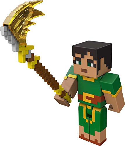 Mattel Minecraft Dungeons 8,3 cm große Sammelfigur und Zubehör, basierend auf Videospiel, fantasievolles Geschichtenspielgeschenk für Jungen und Mädchen ab 6 Jahren Mattel Minecraft Dungeons 8,3 cm große Sammelfigur und Zubehör, basierend auf Videospiel, fantasievolles Geschichtenspielgeschenk für Jungen und Mädchen ab 6 Jahren von Mattel