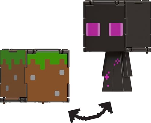 Minecraft Flippin' Figure Enderman + Grass Minecraft Flippin' Figure Enderman + Grass von Mattel
