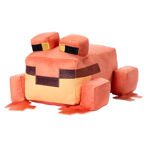 Mattel Minecraft Plüschfrosch-Spielzeug, ca. 20 cm große Plüschfigur zum Sammeln, vom Videospiel inspirierter Charakter, JDW11 Mattel Minecraft Plüschfrosch-Spielzeug, ca. 20 cm große Plüschfigur zum Sammeln, vom Videospiel inspirierter Charakter, JDW11 von Mattel
