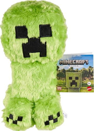 Mattel Minecraft Plüschspielzeug, weiche Creeper-Puppe zum Sammeln, inspiriert von der Figur aus EIN Minecraft Film, ca. 20 cm, JFP58 Mattel Minecraft Plüschspielzeug, weiche Creeper-Puppe zum Sammeln, inspiriert von der Figur aus EIN Minecraft Film, ca. 20 cm, JFP58 von Mattel