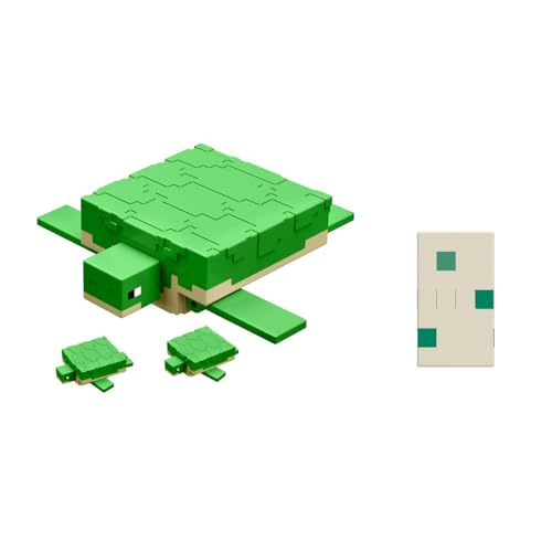 Mattel Minecraft Vanilla Actionfigur Schildkröte, 8,3 cm, für Kinder ab 6 Jahren Mattel Minecraft Vanilla Actionfigur Schildkröte, 8,3 cm, für Kinder ab 6 Jahren von Mattel