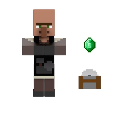 Mattel Minecraft Vanilla Steinmaurer-Actionfigur, 8,3 cm, für Kinder ab 6 Jahren Mattel Minecraft Vanilla Steinmaurer-Actionfigur, 8,3 cm, für Kinder ab 6 Jahren von Mattel