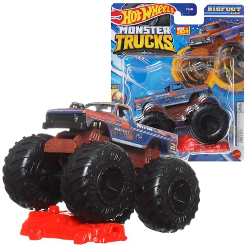 Mattel Monster Trucks | Hot Wheels | 1:64 Die-Cast Fahrzeuge | Autos, Fahrzeug:Bigfoot von Mattel