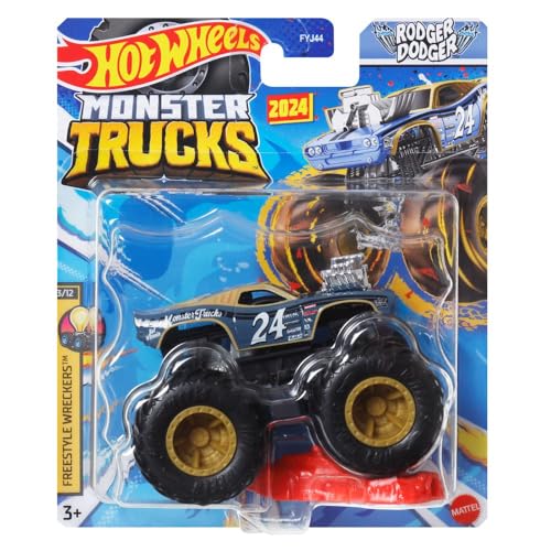Mattel Monster Trucks | Hot Wheels | 1:64 Die-Cast Fahrzeuge | Autos, Fahrzeug:Rodger Dodger Mattel Monster Trucks | Hot Wheels | 1:64 Die-Cast Fahrzeuge | Autos, Fahrzeug:Rodger Dodger von Mattel