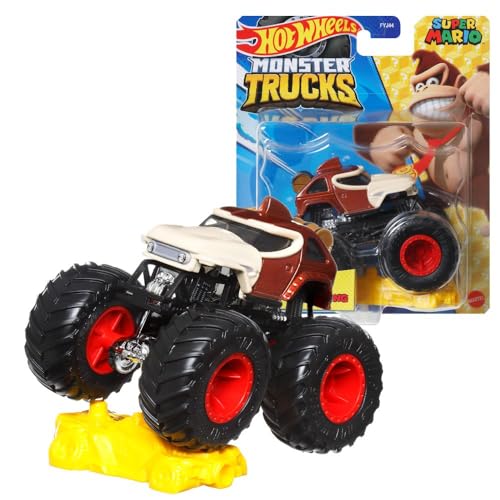 Mattel Monster Trucks | Hot Wheels | 1:64 Die-Cast Fahrzeuge | Autos, Fahrzeug:Super Mario Donkey Kong Mattel Monster Trucks | Hot Wheels | 1:64 Die-Cast Fahrzeuge | Autos, Fahrzeug:Super Mario Donkey Kong von Mattel