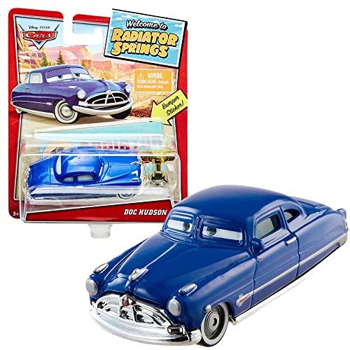 Mattel Radiator Springs | Disney Cars | Auswahl Auto | Cast 1:55 Fahrzeuge, Typ:Doc Hudson von Mattel