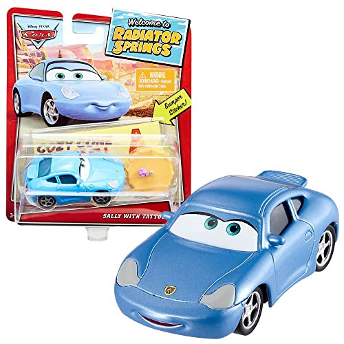 Mattel Radiator Springs | Disney Cars | Auswahl Auto | Cast 1:55 Fahrzeuge, Typ:Sally von Mattel
