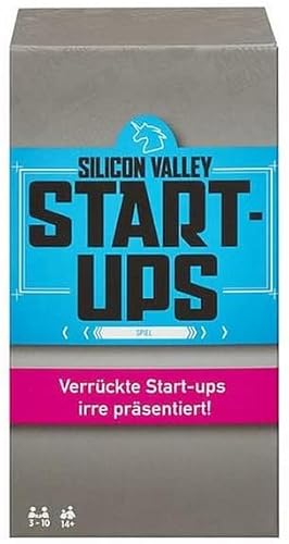 Mattel Games GGT57 - Silicon Valley Start Ups Spiel, kreatives Partyspiel, Kartenspiele ab 14 Jahren, Mehrfarbig von Mattel Games