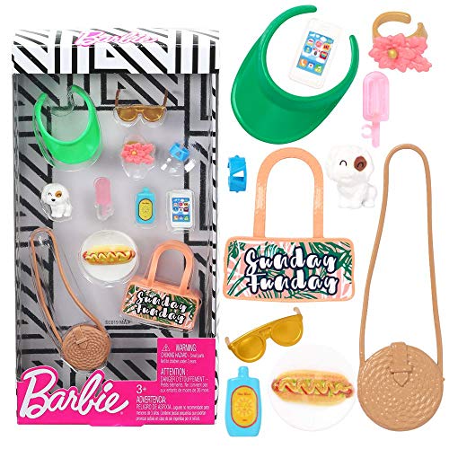 Mattel Strand Feeling | Accessoires Set | Zubehör für Barbie Puppe von Mattel