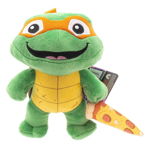 Mattel Teenage Mutant Ninja Turtle Turtle, weiche Action-Spielfigur, ab 3 Jahren (Michelangelo) von Mattel