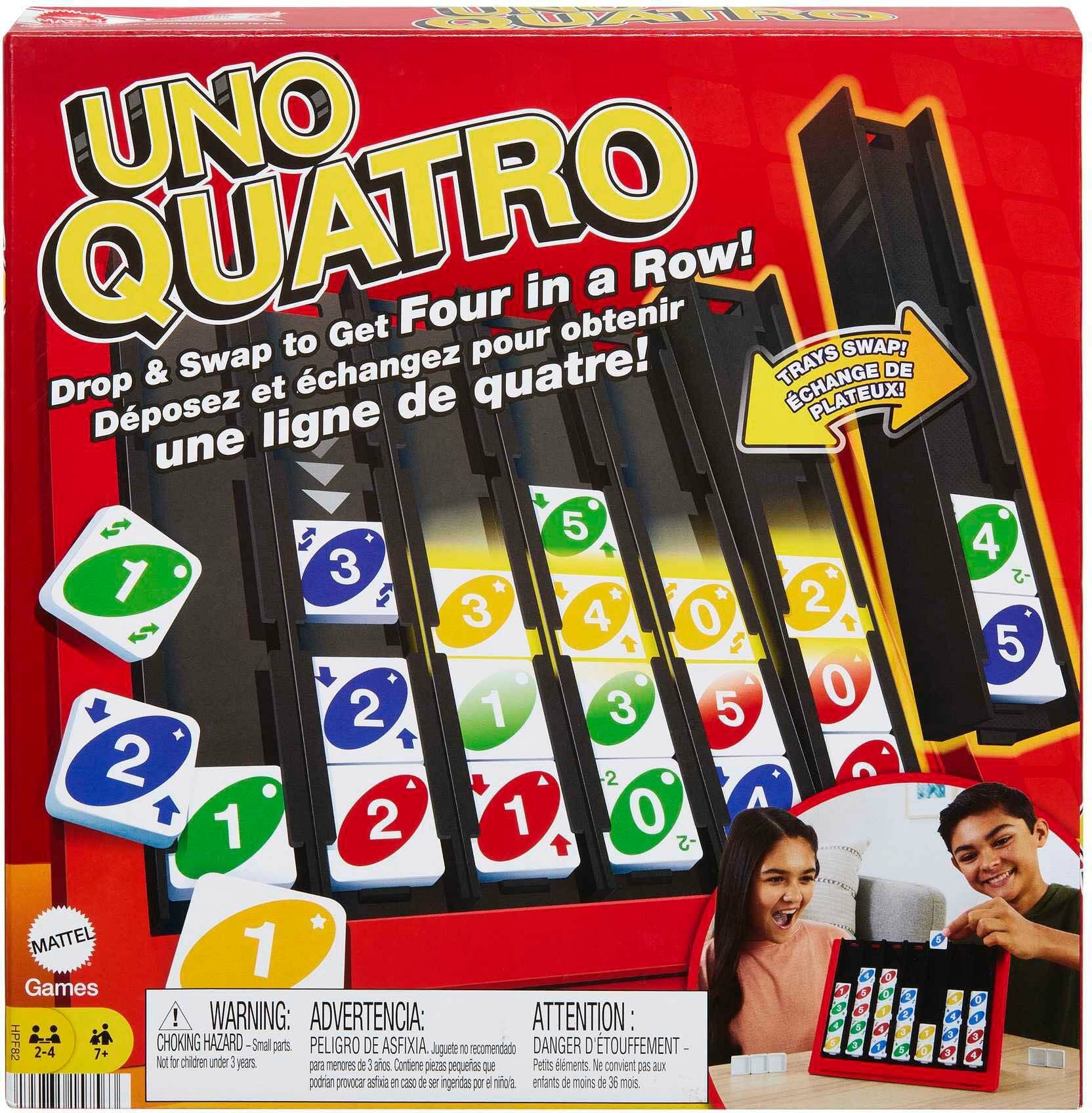 Mattel UNO Quatro Kartenspiel von Mattel