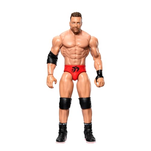 Mattel WWE Actionfigur, ca. 15 cm große LA Knight Sammelfigur mit 10 Bewegungspunkten und lebensechtem Aussehen HTW17 Mattel WWE Actionfigur, ca. 15 cm große LA Knight Sammelfigur mit 10 Bewegungspunkten und lebensechtem Aussehen HTW17 von Mattel