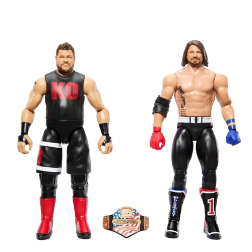 Mattel WWE Actionfigur 2er-Pack Championship Showdown Battle Pack mit WWE Championship-Gürtel HTW04 Mattel WWE Actionfigur 2er-Pack Championship Showdown Battle Pack mit WWE Championship-Gürtel HTW04 von Mattel