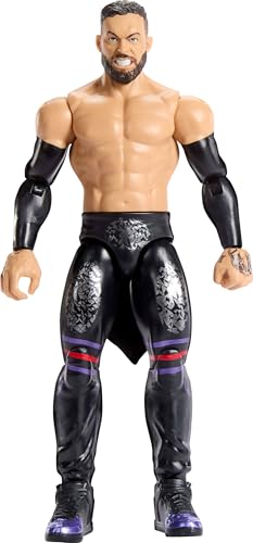 Mattel WWE Actionfiguren und Zubehörteile, ca. 15 cm große Superstar-Sammelfiguren mit 14 Bewegungspunkten und lebensechtem Aussehen (Stile können abweichen), JGD31 von Mattel
