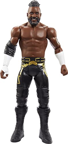 Mattel WWE Basic Actionfigur, Cedric Alexander, bewegliches 15,2 cm großes Sammlerstück für Kinder ab 6 Jahren von Mattel