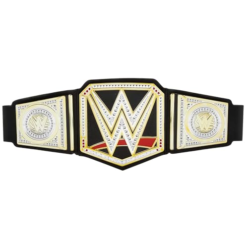 Mattel WWE Championship-Gürtel für Kinder zum Rollenspielen, authentisches Design mit verstellbarem Gürtel, für Kinder ab 6 Jahren, HNY42 Mattel WWE Championship-Gürtel für Kinder zum Rollenspielen, authentisches Design mit verstellbarem Gürtel, für Kinder ab 6 Jahren, HNY42 von Mattel
