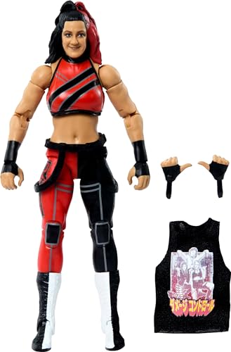 Mattel WWE Elite Collection Actionfigur & Zubehör, Serie #109 Bayley 15,2 cm Sammlerstück mit 25 Gelenkpunkten & austauschbaren Händen von Mattel