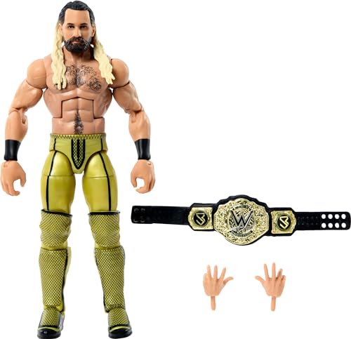 Mattel WWE Elite Actionfigur & Zubehör, Serie #109 Seth "Freakin" Rollins 15,2 cm Sammlerstück mit 25 Gelenkpunkten & austauschbaren Händen Mattel WWE Elite Actionfigur & Zubehör, Serie #109 Seth "Freakin" Rollins 15,2 cm Sammlerstück mit 25 Gelenkpunkten & austauschbaren Händen von Mattel
