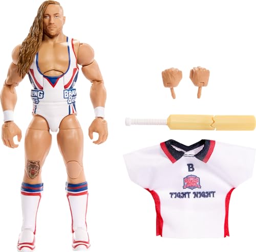 Mattel WWE Elite Actionfigur & Zubehör, Serie #110 Butch, 15,2 cm, Sammlerstück mit 25 Gelenkpunkten & austauschbaren Händen Mattel WWE Elite Actionfigur & Zubehör, Serie #110 Butch, 15,2 cm, Sammlerstück mit 25 Gelenkpunkten & austauschbaren Händen von Mattel