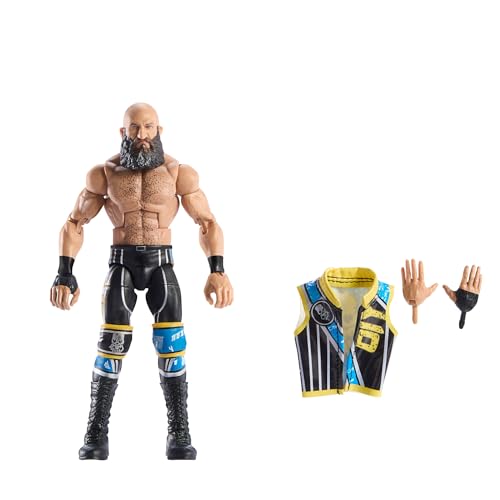 Mattel WWE Elite Actionfigur und Zubehör, Serie #114, ca. 15 cm große Sammelfigur Tommaso Ciampa mit 25 Bewegungspunkten und austauschbaren Händen, JCH97 Mattel WWE Elite Actionfigur und Zubehör, Serie #114, ca. 15 cm große Sammelfigur Tommaso Ciampa mit 25 Bewegungspunkten und austauschbaren Händen, JCH97 von Mattel